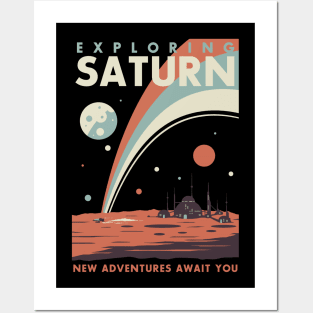 Exploring Saturn Posters and Art